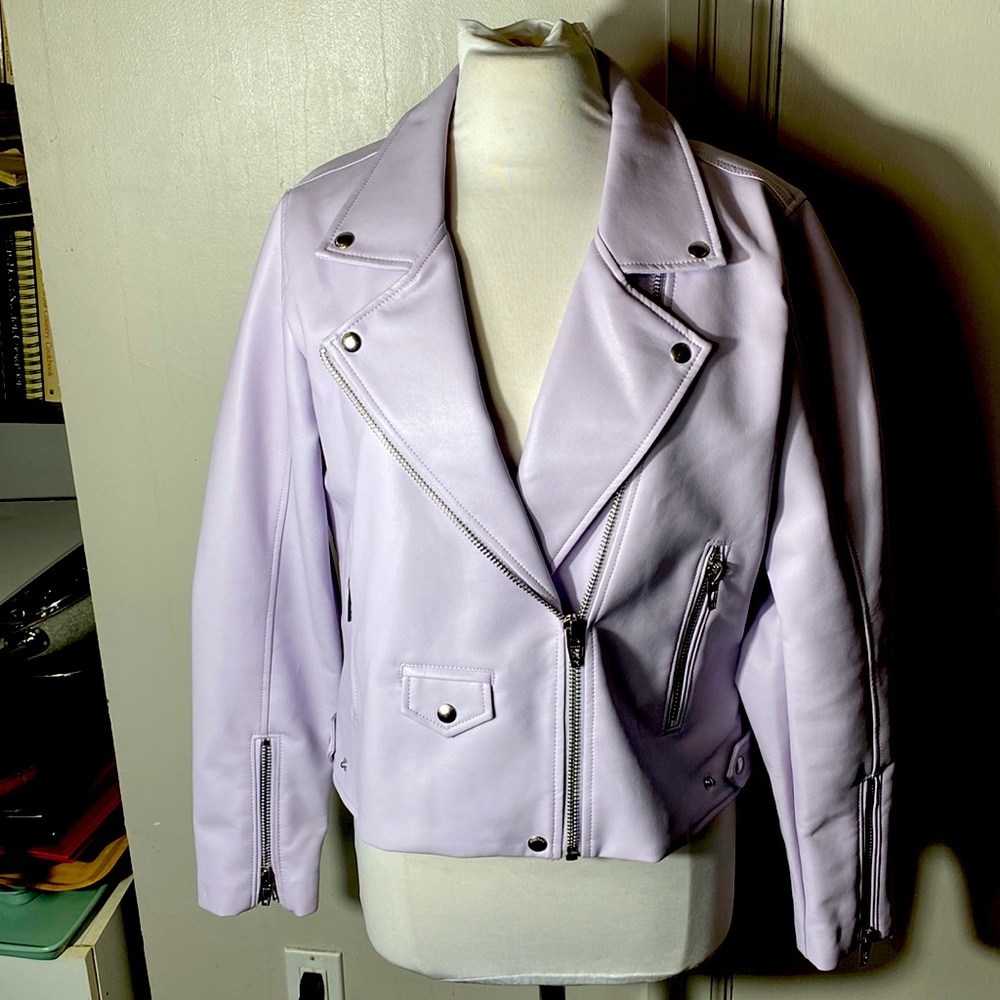 NWOT BLANKNYC vegan moto jacket